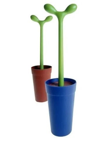 ALESSI Туалетный ершик MERDOLINO, ASG04 O, оранжевый