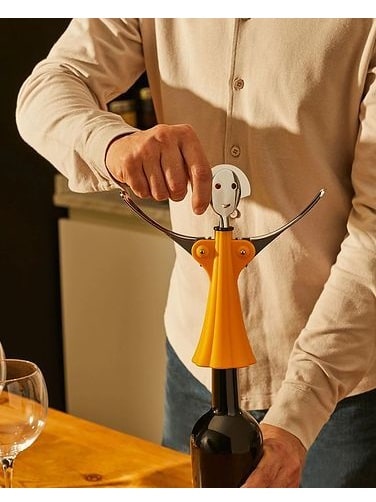 ALESSI Штопор ANNA G AM01 DY, желтый