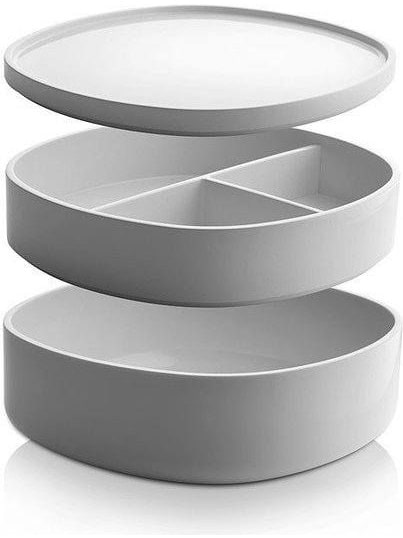 ALESSI Органайзер для ванной BIRILLO PL17 W, белый