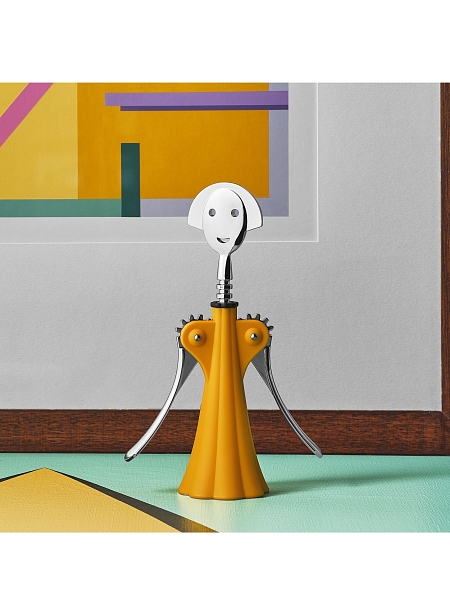 ALESSI Штопор ANNA G AM01 DY, желтый