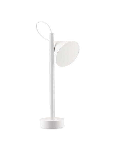 ALESSI Светильник настольный беспроводной TSUMIKI, белый, h 33.7 см, арт. ME01 W