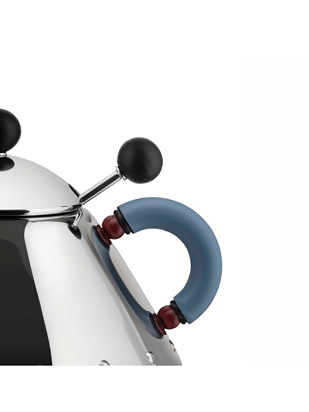 ALESSI Сахарница в комплекте с ложкой арт. 9097, нержавеющая сталь.