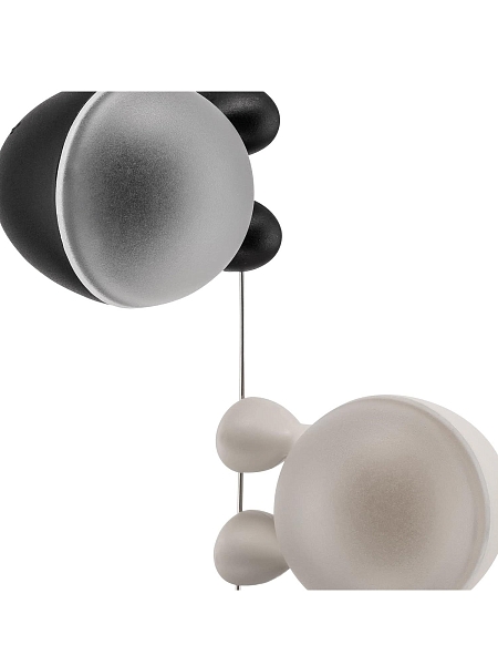 ALESSI Солонка и перечница LILLIPUT, дизайнерский набор, ASG02 BW