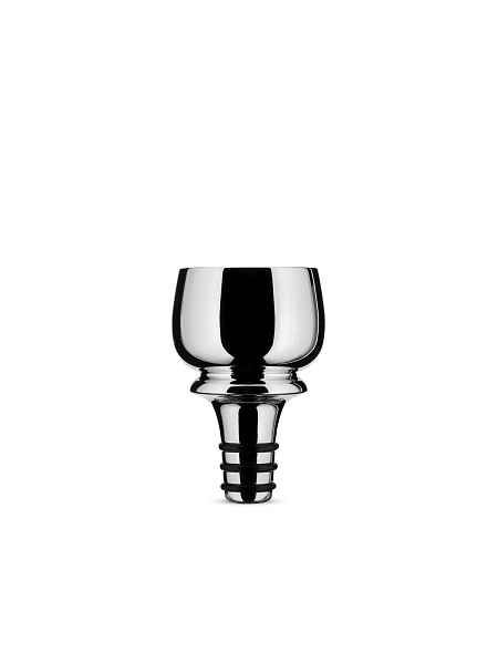 ALESSI Пробка для бутылки с подсвечником SMACK, MW66, нержавеющая сталь.