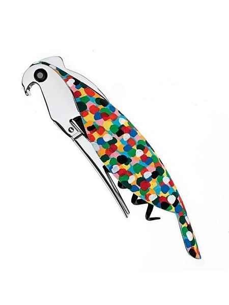 ALESSI Штопор ALESSI PARROT AAM32 1, разноцветный