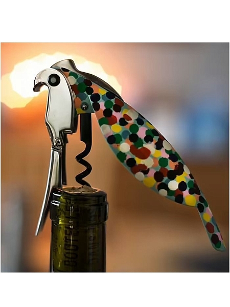 ALESSI Штопор ALESSI PARROT AAM32 1, разноцветный