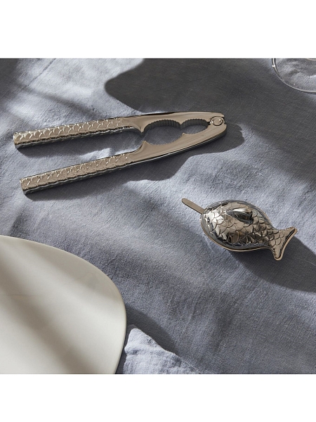 ALESSI Щипцы для краба/лобстера COLOMBINA FISH. Нержавеющая сталь, премиум качество, FM23/42