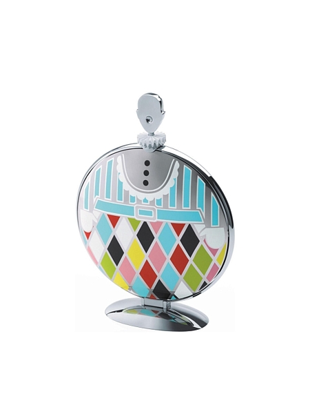 ALESSI Складное сервировочное блюдо для торта, десертов и закусок, FATMAN, форма Клоун, нержавеющая сталь, премиальное качество, MW08