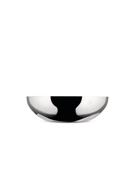 ALESSI Блюдо 25 см DOUBLE, нержавеющая сталь, премиальное качество, DUL02/25