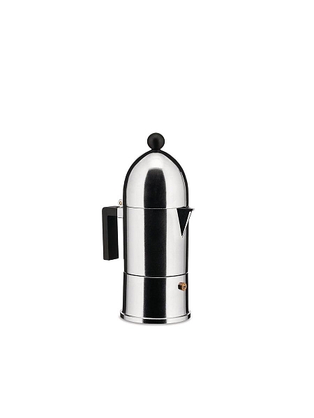 ALESSI Кофеварка гейзерная LA CUPOLA, 300мл для эспрессо на 6 чашек , A9095/6 B