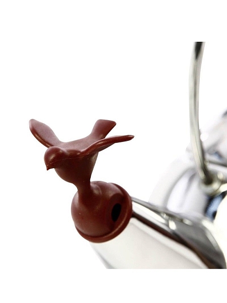 ALESSI Чайник арт. 9093, нержавеющая сталь, голубой