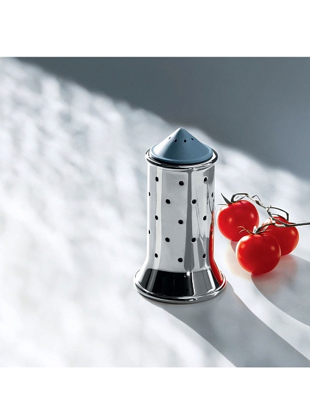 ALESSI Солонка MGSAL, голубая.