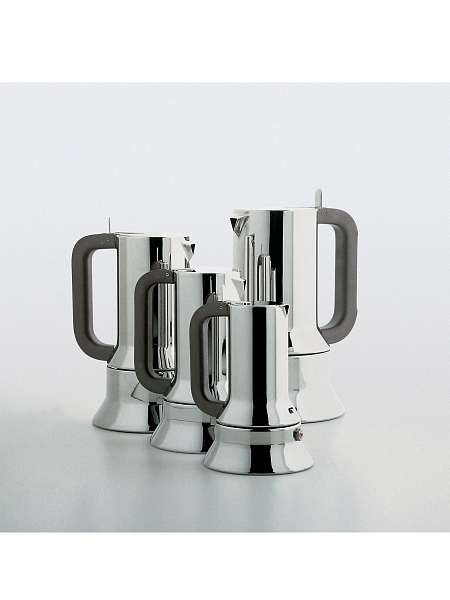 ALESSI Гейзерная кофеварка, 150 мл, на 3 чашки, арт. 9090/3