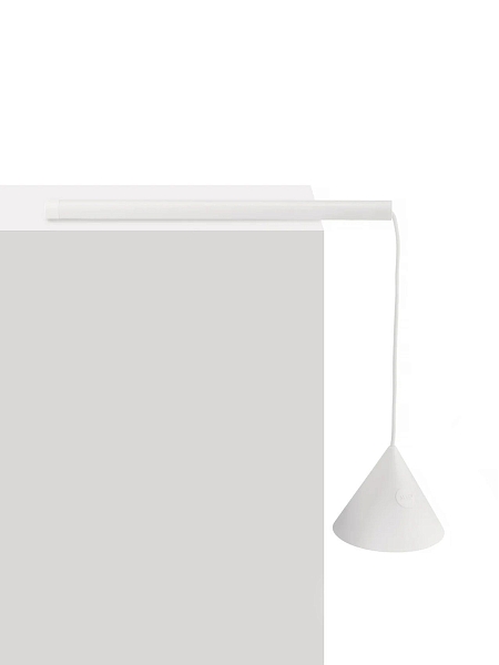 ALESSI Светильник настольный беспроводной TSUMIKI, белый, h 33.7 см, арт. ME01 W