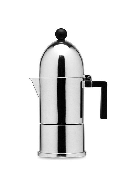 ALESSI Кофеварка гейзерная LA CUPOLA, 300мл для эспрессо на 6 чашек , A9095/6 B