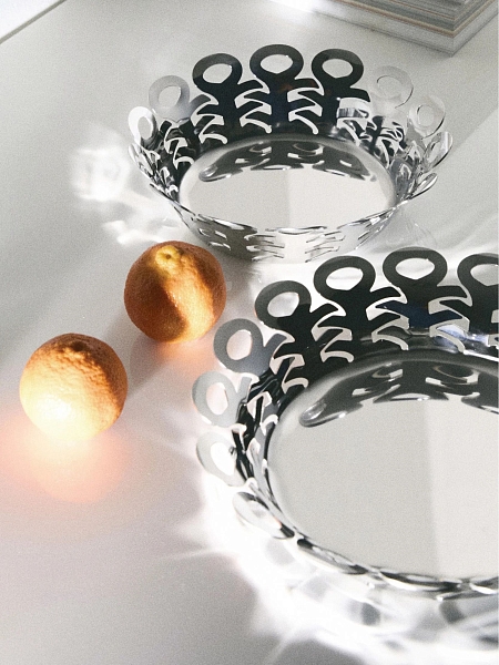 ALESSI Блюдо 22,0 см VIMINI, BM21/21, нержавеющая сталь.