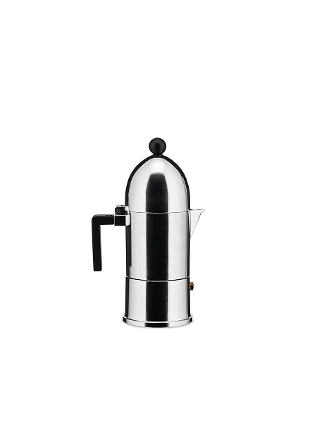 ALESSI Гейзерная кофеварка La Cupola, 150 мл, на 3 чашки, арт. A9095/3 B