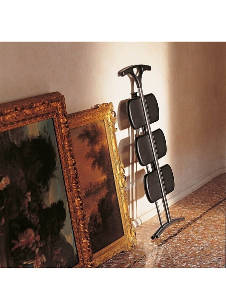 KARTELL Стремянка складная Tiramisu, дизайнерская, для дома, для гардероба, 3 ступени, 7000/03, белая