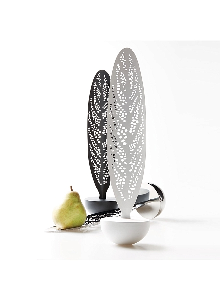 ALESSI Качающееся сервировочное блюдо для фруктов LOVELY BREEZE, 41 см, арт. SA01 W, белый