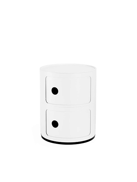 KARTELL Тумба h 40,0 х 32,0 см Componibili, 4966/03, белый.