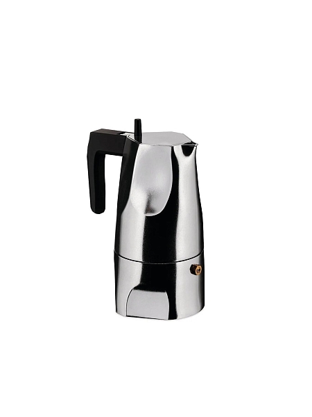 ALESSI Гейзерная кофеварка на 3 чашки Alessi Ossidiana MT18/3.
