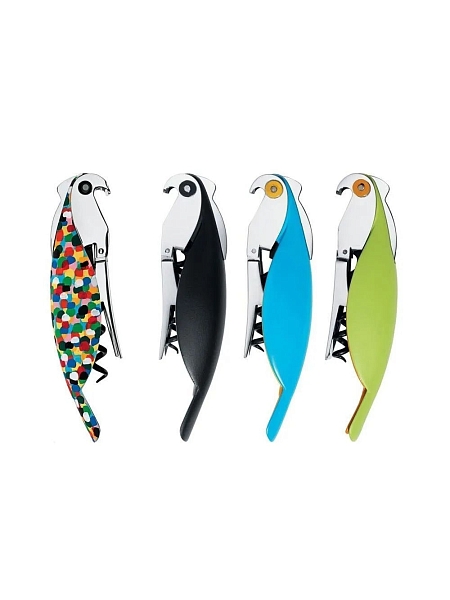ALESSI Штопор ALESSI PARROT AAM32 1, разноцветный