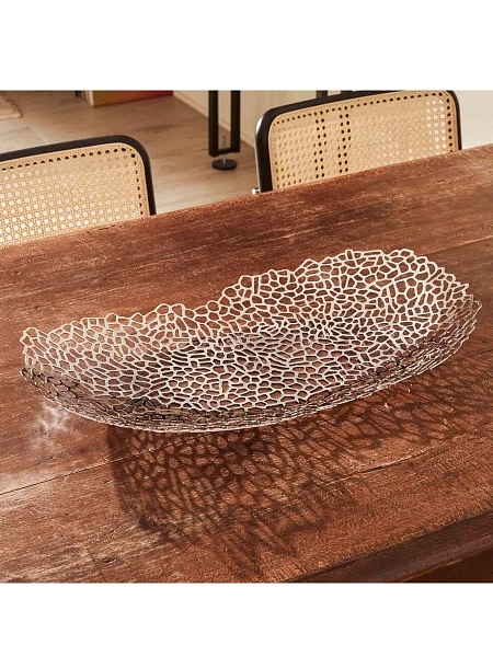 ALESSI Блюдо OPUS, 60 x 34 см, нержавеющая сталь, арт. GV32