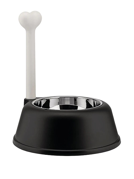 ALESSI Миска для собак LUPITA AMMI02 B, черная