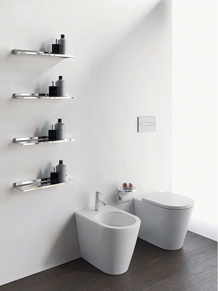 KARTELL Полка для ванной 45х4х15 см SHELFISH, 9920/B4, прозрачный.