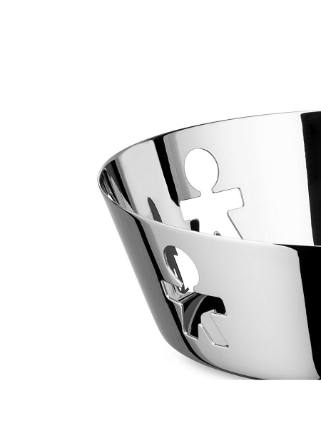 ALESSI Блюдо 18 см GIROTONDO, AKK03, нержавеющая сталь.