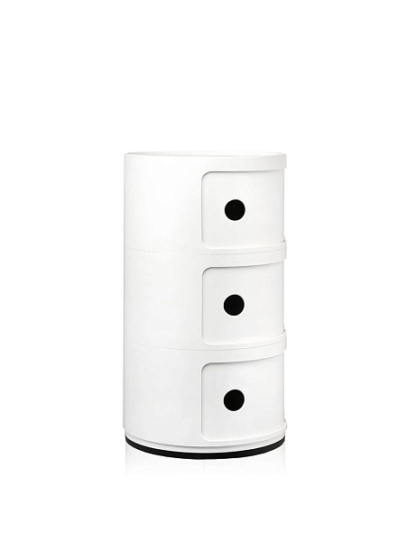 KARTELL Тумба h 58.5,0 х 32,0 см Componibili, 4967/03, белый.