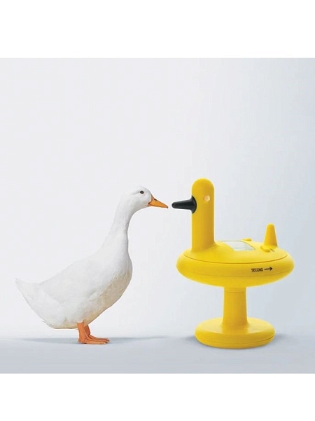 ALESSI Кухонный таймер DUCK TIMER, в форме утки, желтый, арт. AEA05 Y