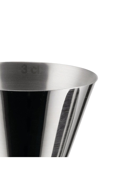 ALESSI Шейкер, ситечко и мерка для коктейлей TENDING BOX, GIA26SET, нержавеющая сталь.