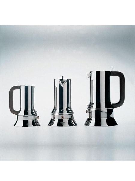 ALESSI Гейзерная кофеварка, 150 мл, на 3 чашки, арт. 9090/3