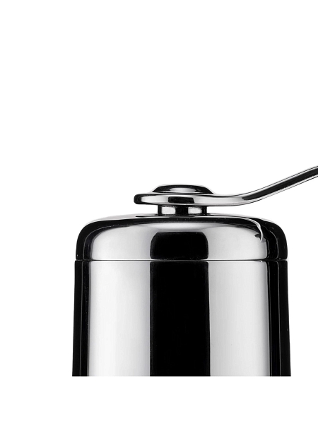 ALESSI Кофемолка ручная дизайнерская SLOW COFFEE. Нержавеющая сталь, KT01