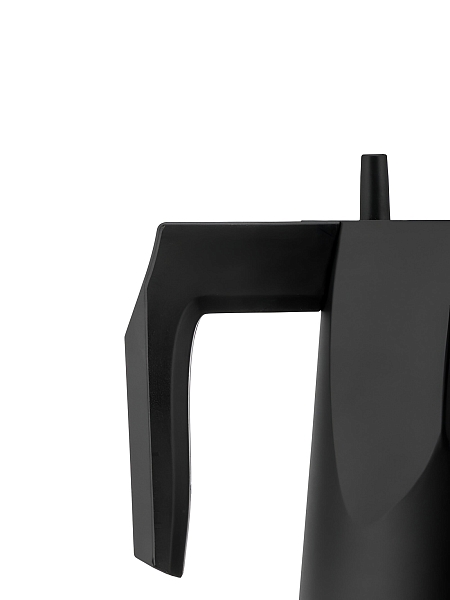 ALESSI Гейзерная кофеварка на 3 чашки Alessi Ossidiana MT18/3 B, черный