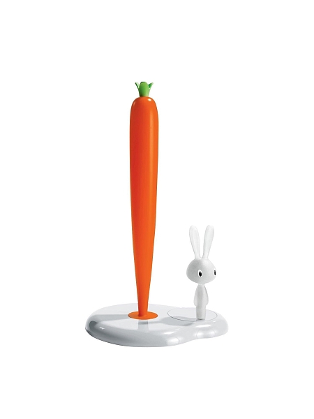 ALESSI Держатель для бум. полотенец BUNNY & CARROT, ASG42/H W