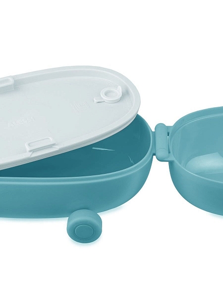 ALESSI Ланч-бокс FOOD A PORTER, SA06 LAZ голубой