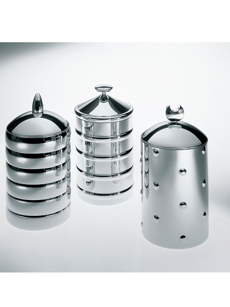 ALESSI Емкость для хранения KALISTO' 3, нержавеющая сталь, арт. CB03