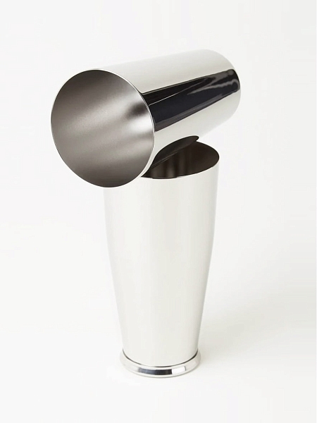 ALESSI Шейкер барный бостон, для коктейлей BOSTON 5050 I, нержавеющая сталь.