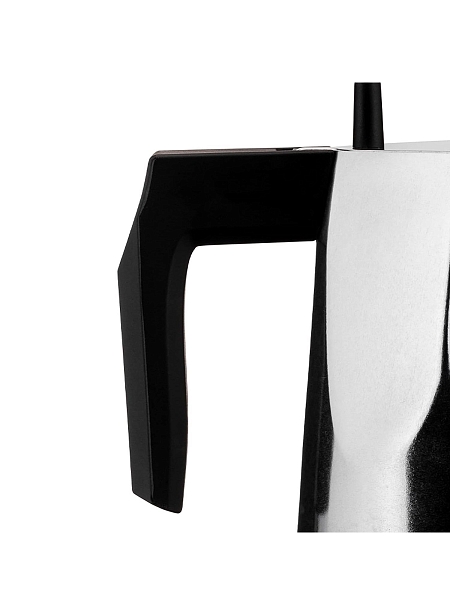 ALESSI Гейзерная кофеварка на 3 чашки Alessi Ossidiana MT18/3.