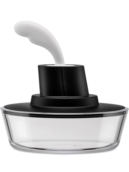 ALESSI Масленка SHIP SHAPE ASG13 B, черная