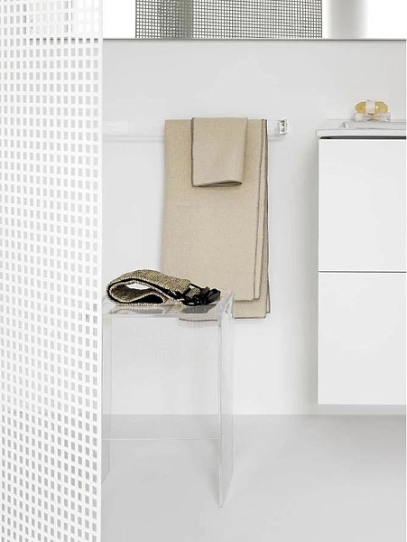 KARTELL Держатель полотенец для ванной 30 см RAIL, 9930/B4, прозрачный.