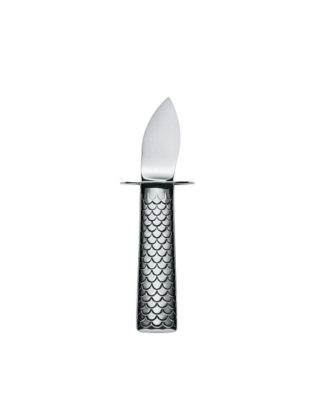 ALESSI Нож для устриц COLOMBINA FISH. Нержавеющая сталь, премиум качество, FM23/44