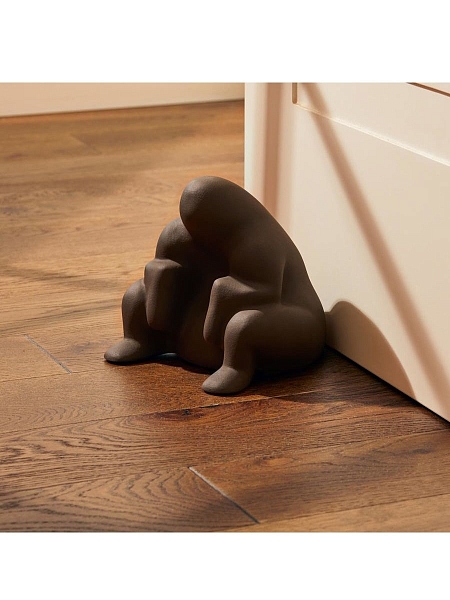 ALESSI Дверной ограничитель ALESSI DEDE, PS18 B, черный