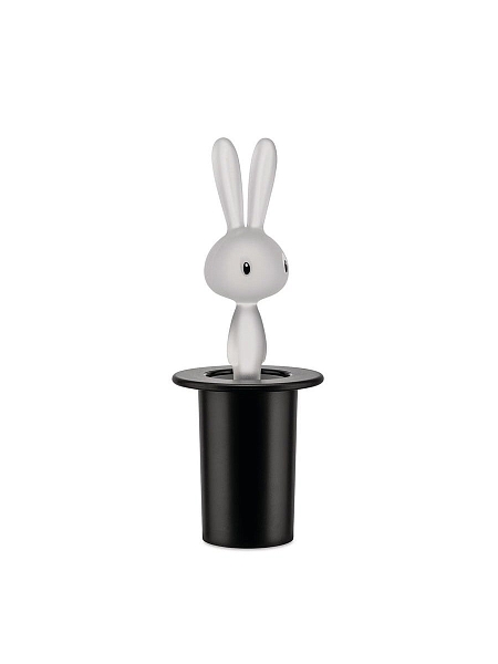 ALESSI Держатель для зубочисток MAGIC BUNNY, ASG16 B, черный