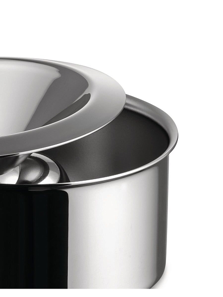 ALESSI Пепельница, нержавеющая сталь, премиальное качество, арт. 90010/I