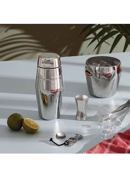 ALESSI Шейкер барный для коктейлей L 870/50, нержавеющая сталь.