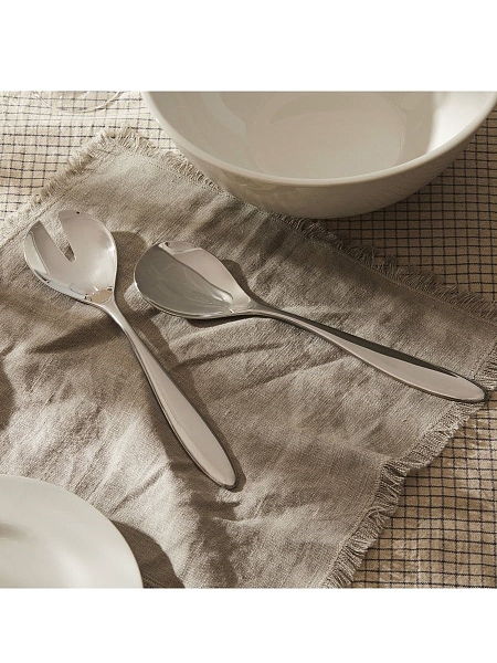 ALESSI Ложки для салата Mami, нержавеющая сталь, арт. SG38/14