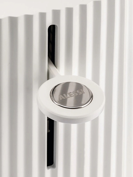 ALESSI Тостер PLISSE. Форма плиссе, MDL08 W, белый
